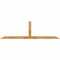 Ekena Millwork Portland Rough Sawn Timber Gable Bracket, Western Red Cedar, 96"W x 28"H x 4"D x 4"F, 7/12 Pitch GBW096X28X0404POR00RWR - alternate 1